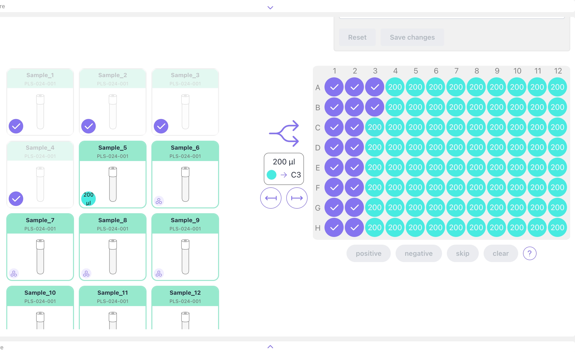 Laboratory sample processing workflow
